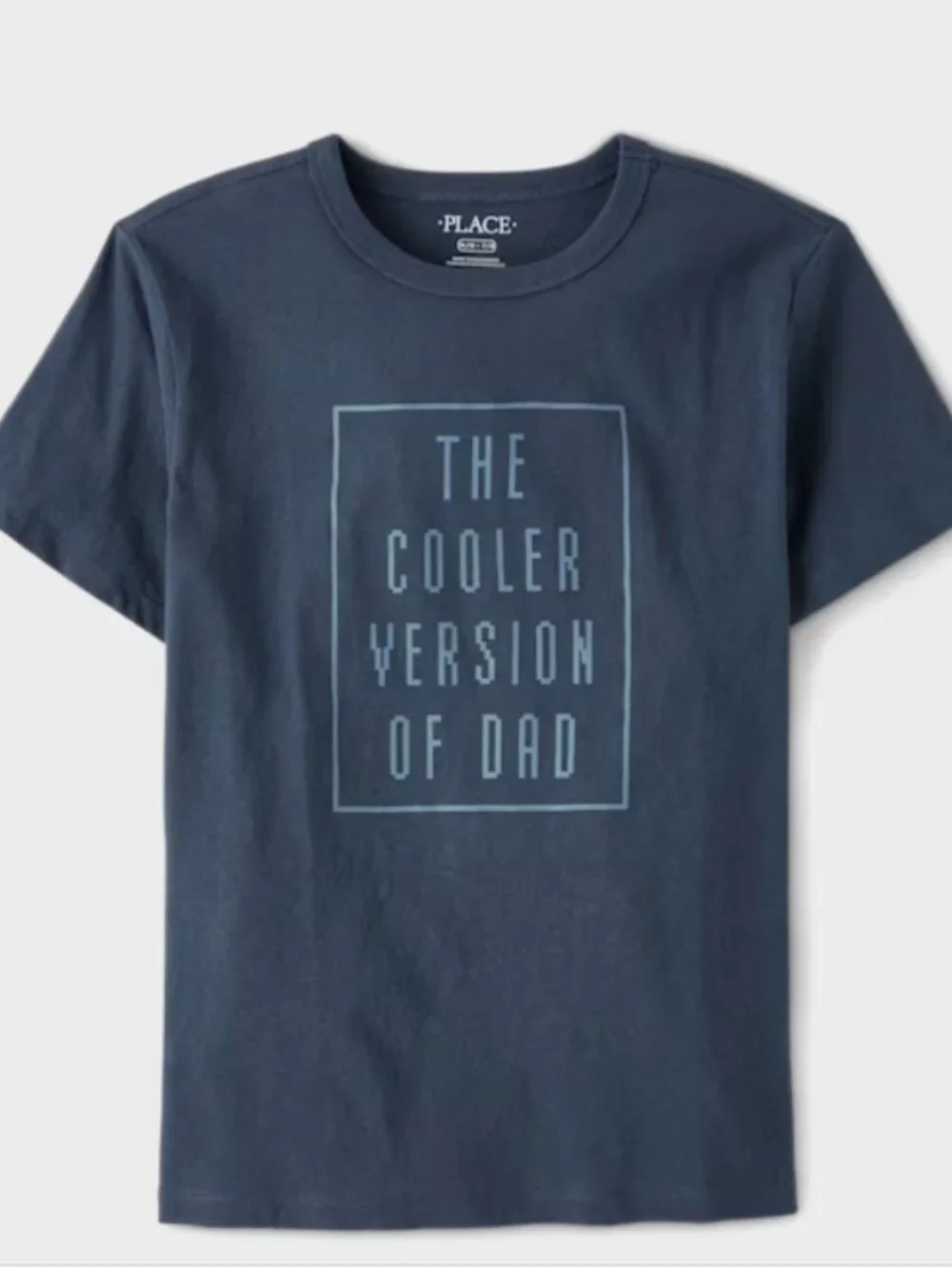 NWT Small 5/6 Boys Cooler Version Of Dad Graphic Tee - blue